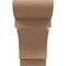 Ekena Millwork 2"W x 6"D x 4"H Classic New Brighton Rough Cedar Woodgrain TimberThane Corbel, Primed Tan CORUR02X06X04NEBRCPR - alternate 4